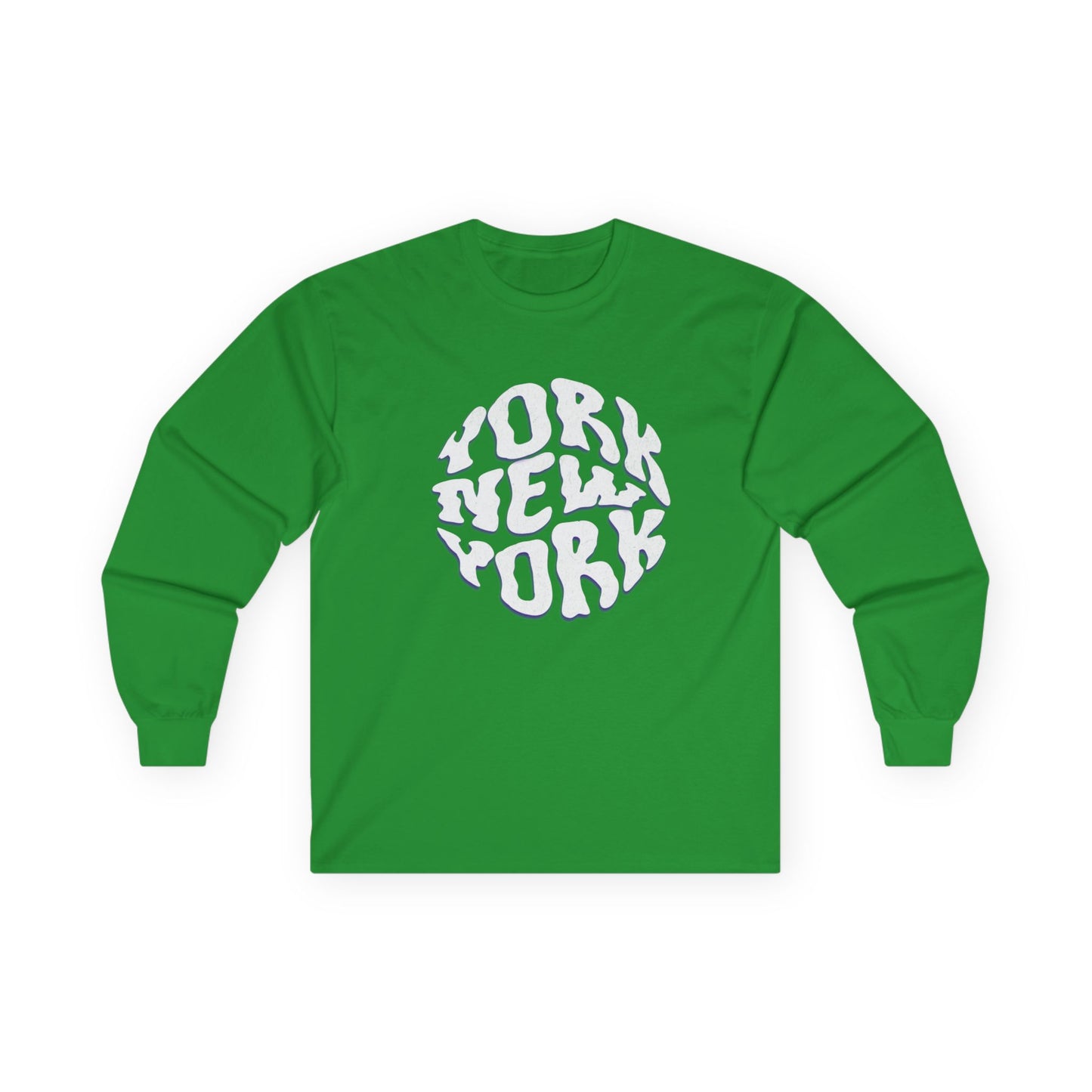 New York Long Sleeve Tee | Casual Summer Top, Gift for Beach Lovers, Vacation Souvenir, Unisex Tee, Summer Wear
