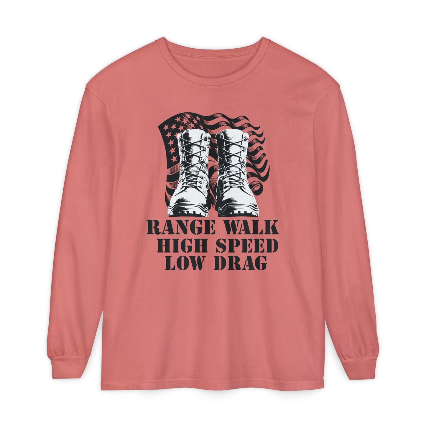 Unisex Garment-dyed Long Sleeve T-Shirt
