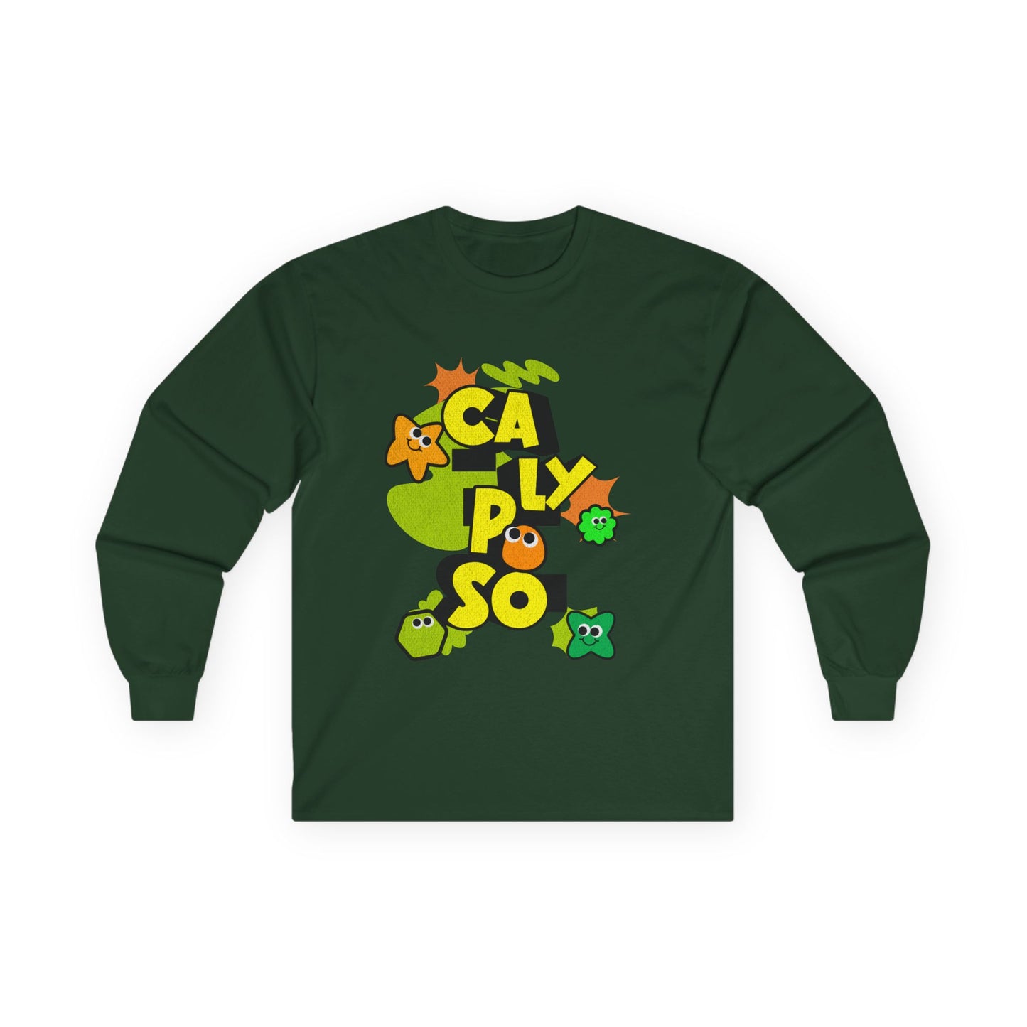 Calypso Long Sleeve Tee | Casual Summer Top, Gift for Beach Lovers, Vacation Souvenir, Unisex Tee, Summer Wear