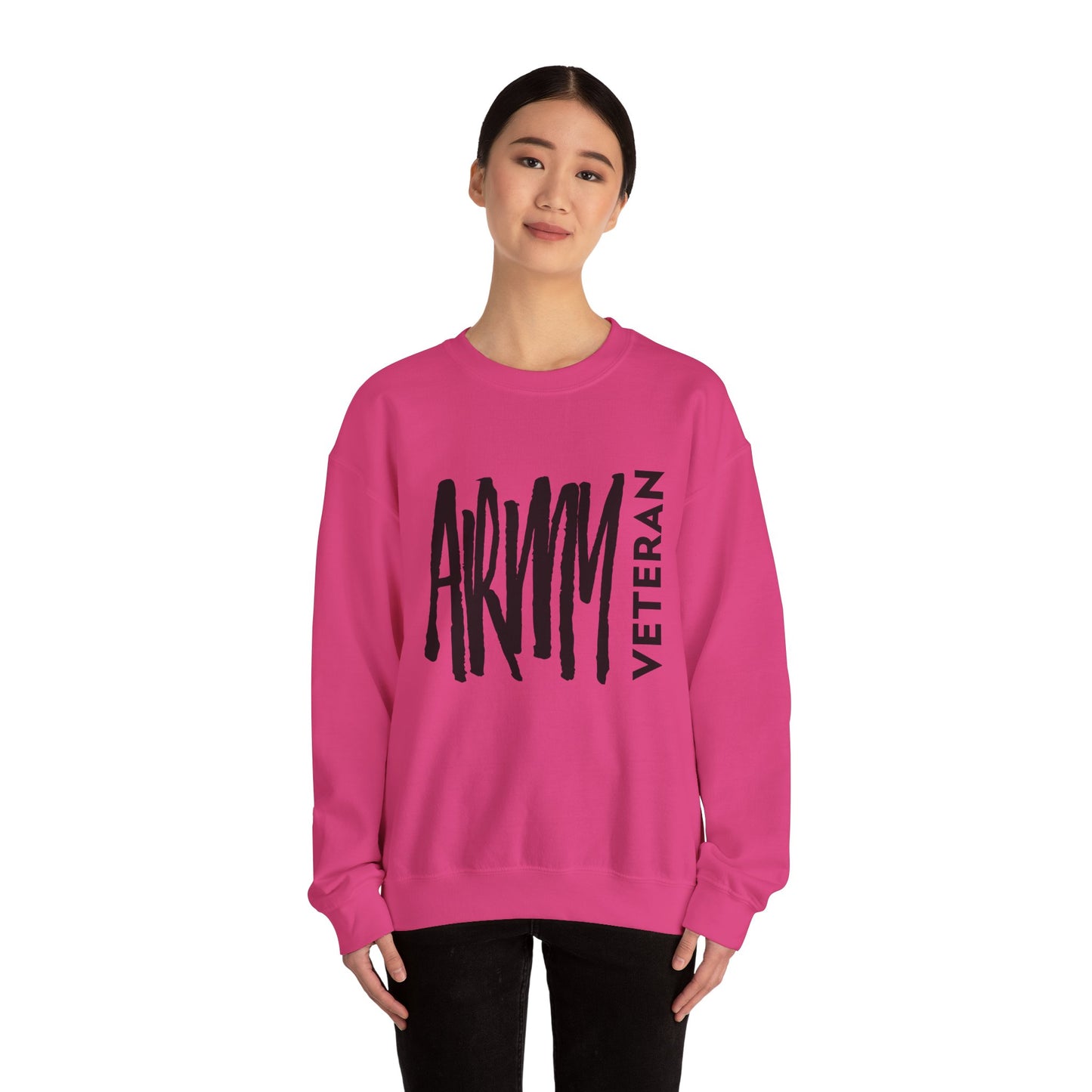 Army Veteran Unisex Heavy Blend™ Crewneck Sweatshirt