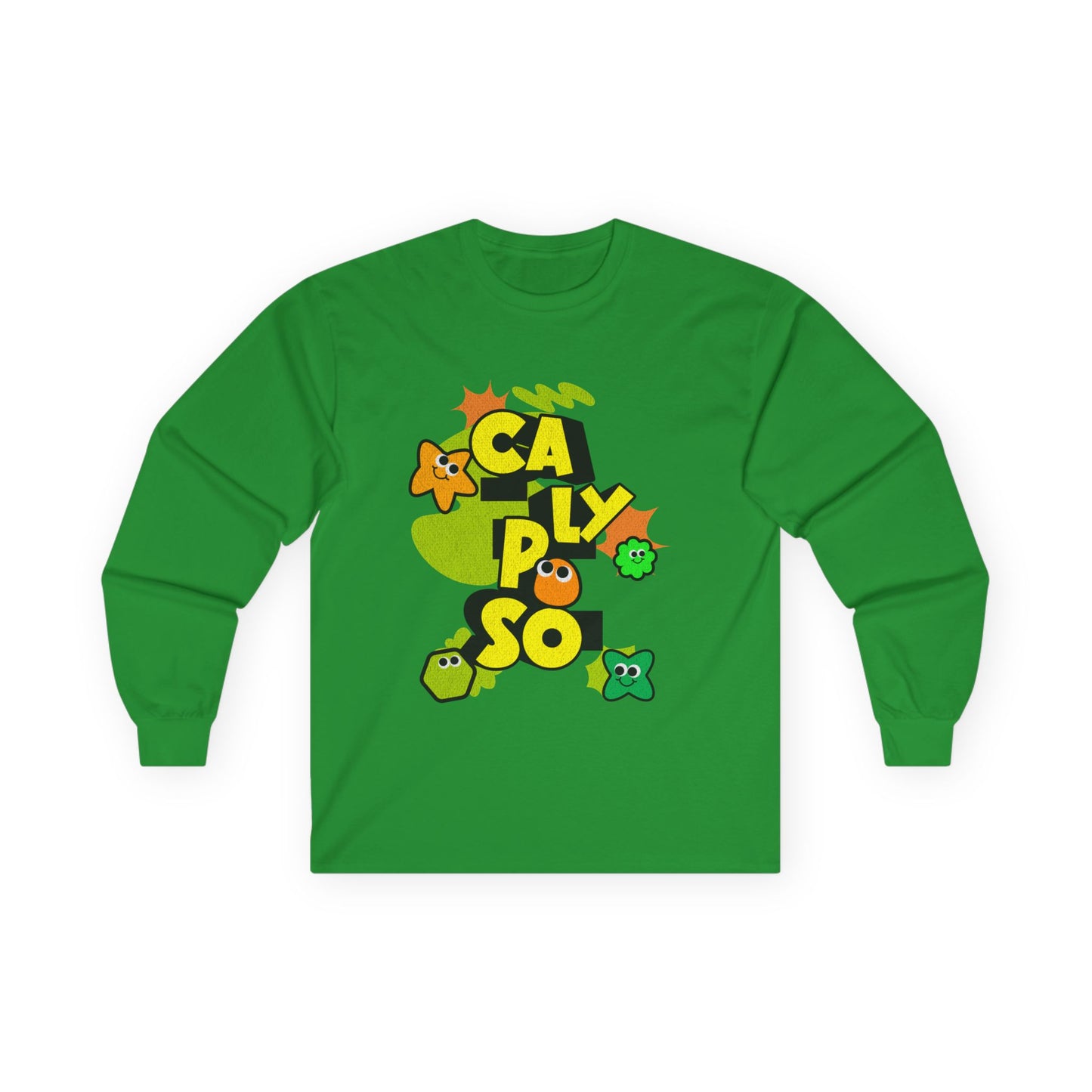 Calypso Long Sleeve Tee | Casual Summer Top, Gift for Beach Lovers, Vacation Souvenir, Unisex Tee, Summer Wear