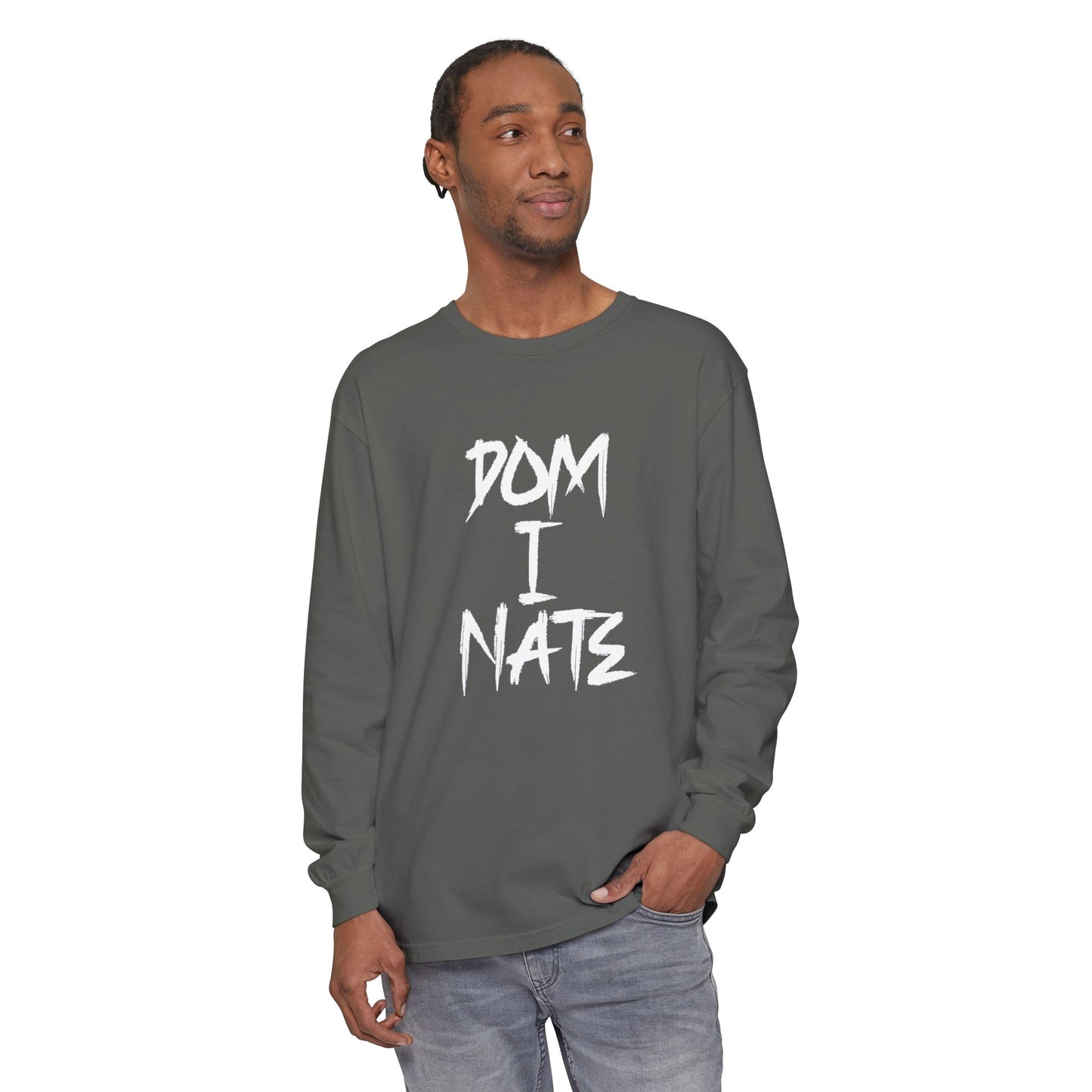 Unisex Long Sleeve Graphic Tee - Vibe: Casual & Trendy, Perfect for Young Adults, Great for Gift-Giving & Everyday Wear, Versatile Style