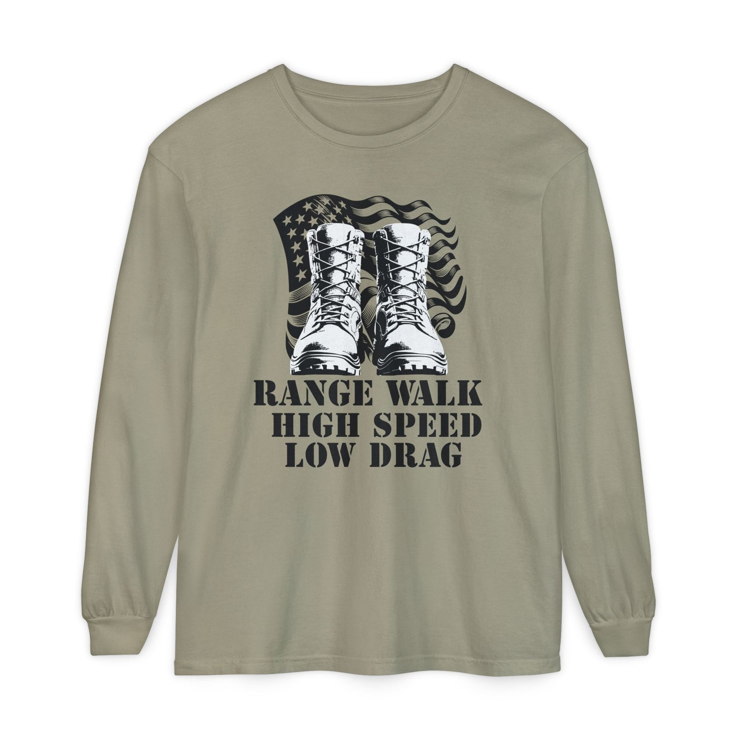 Unisex Garment-dyed Long Sleeve T-Shirt