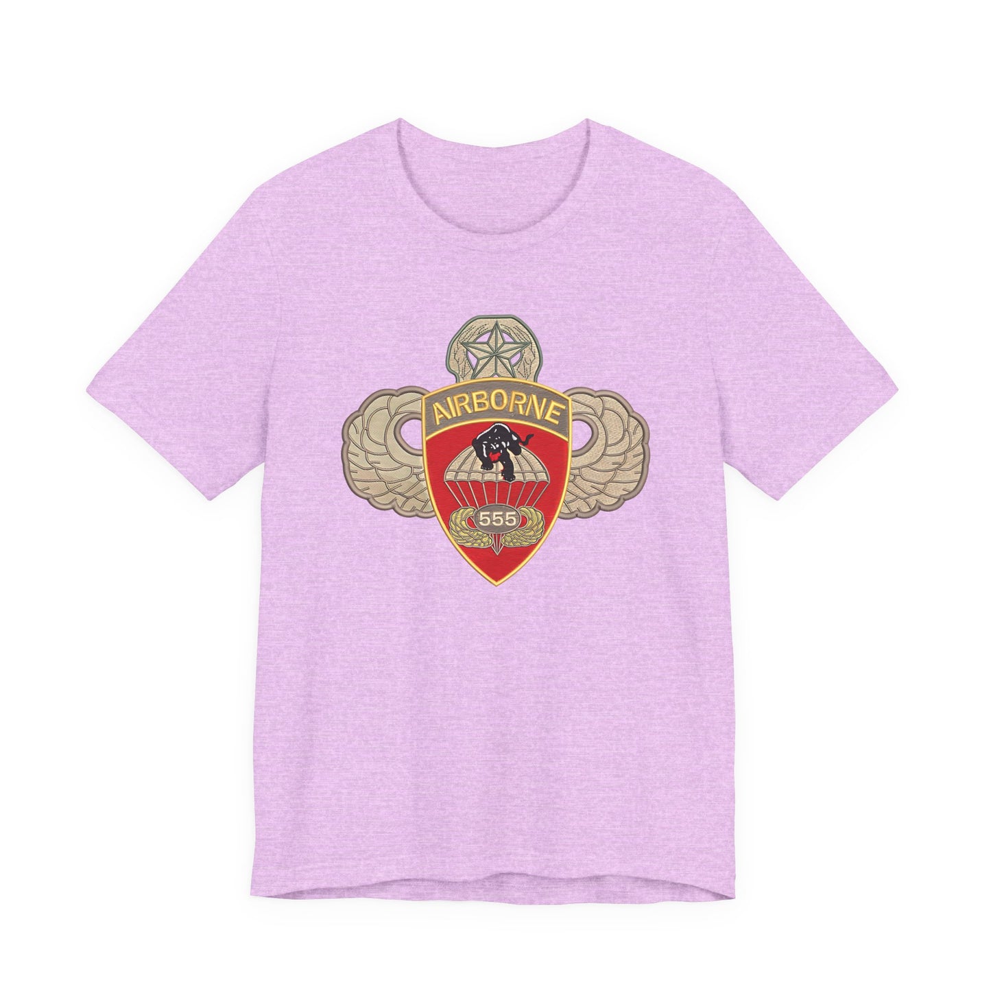 Airborne Spirit Unisex Tee, Military Appreciation Shirt, Casual Wear, Gift for Veterans, Patriotic T-Shirt