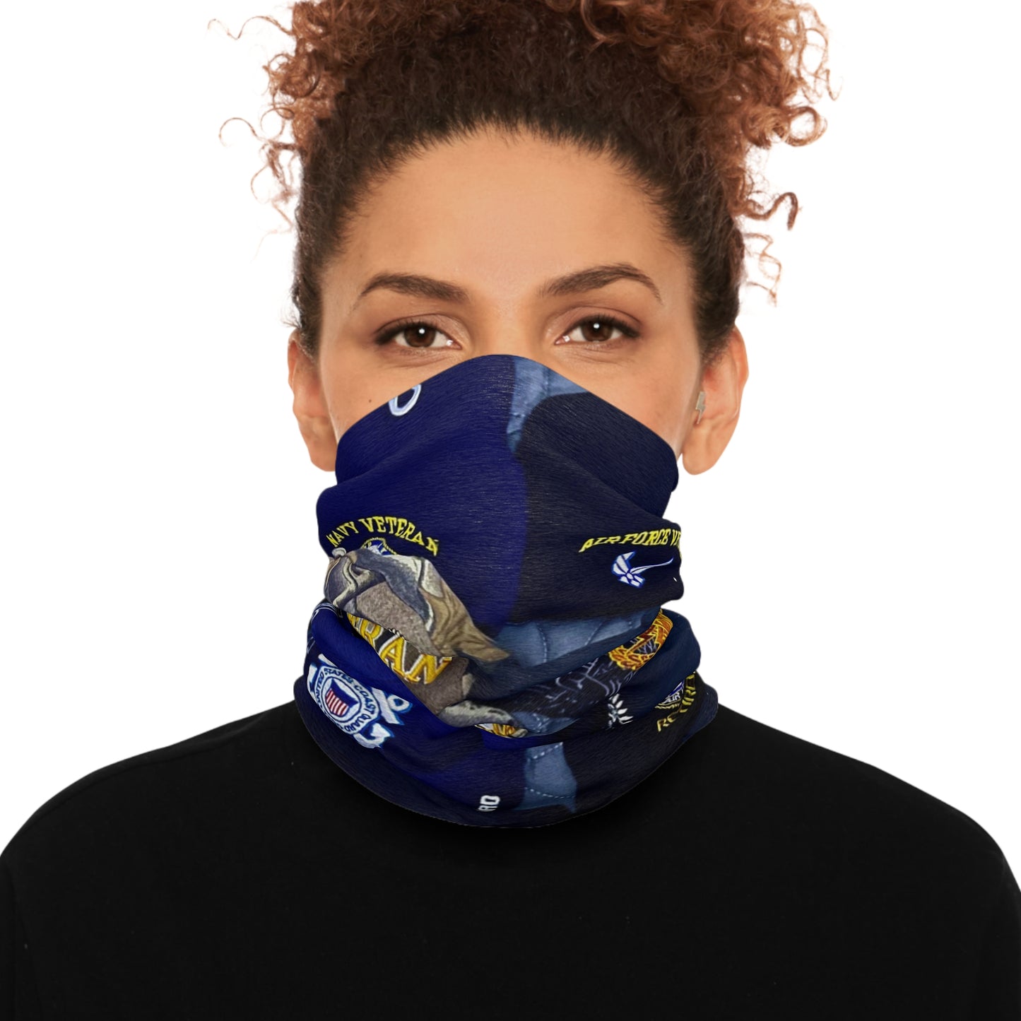 Veteran Tribute Tube Scarf - Honor Your Service in Style