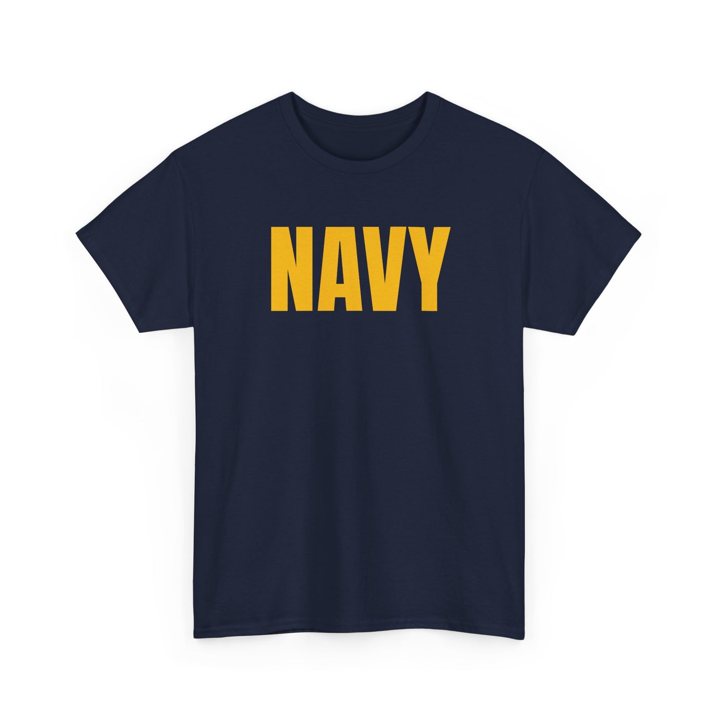 NAVY Unisex Heavy Cotton Tee