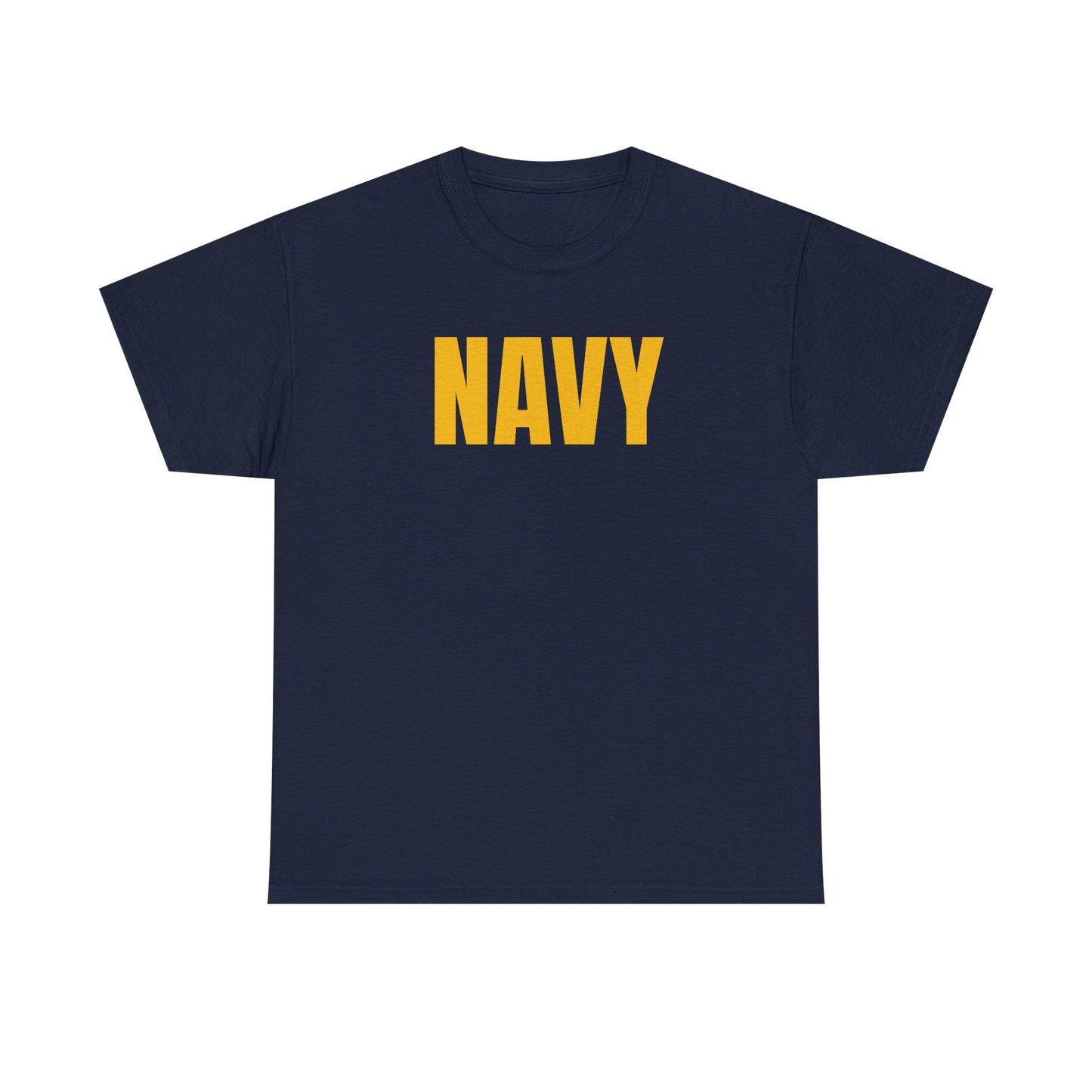 NAVY Unisex Heavy Cotton Tee
