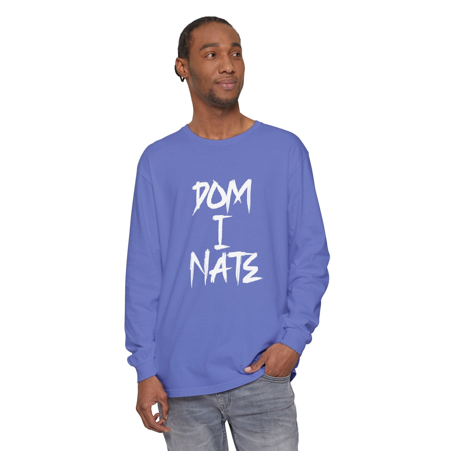 Unisex Long Sleeve Graphic Tee - Vibe: Casual & Trendy, Perfect for Young Adults, Great for Gift-Giving & Everyday Wear, Versatile Style