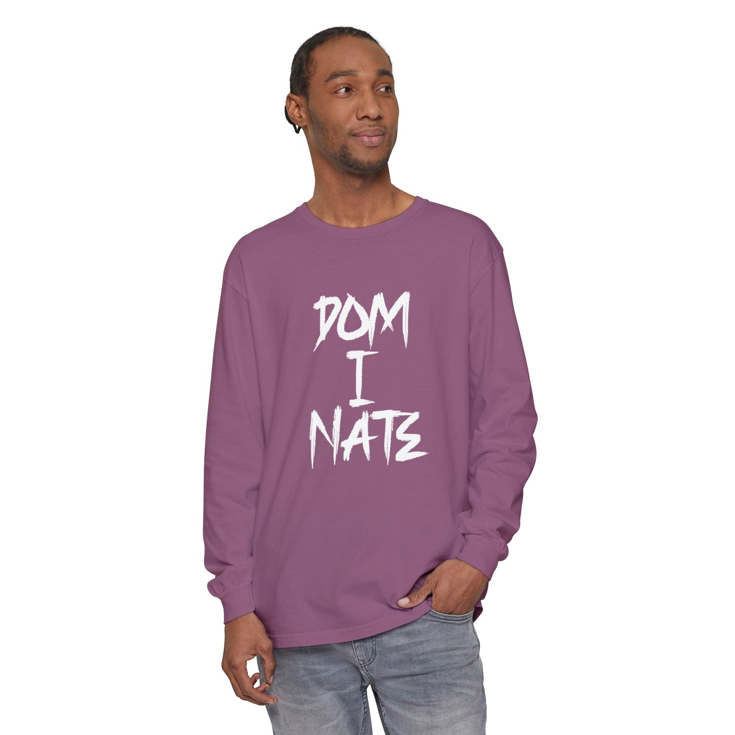 Unisex Long Sleeve Graphic Tee - Vibe: Casual & Trendy, Perfect for Young Adults, Great for Gift-Giving & Everyday Wear, Versatile Style