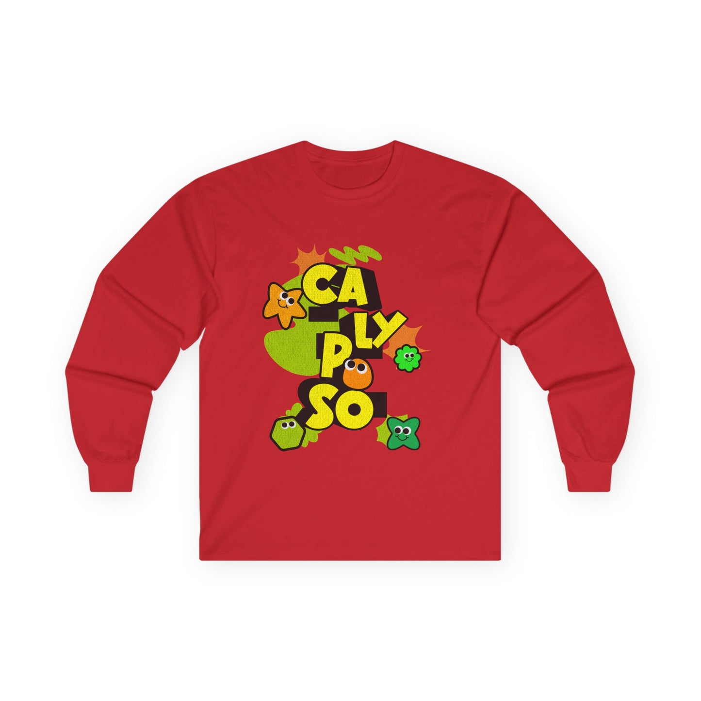 Calypso Long Sleeve Tee | Casual Summer Top, Gift for Beach Lovers, Vacation Souvenir, Unisex Tee, Summer Wear