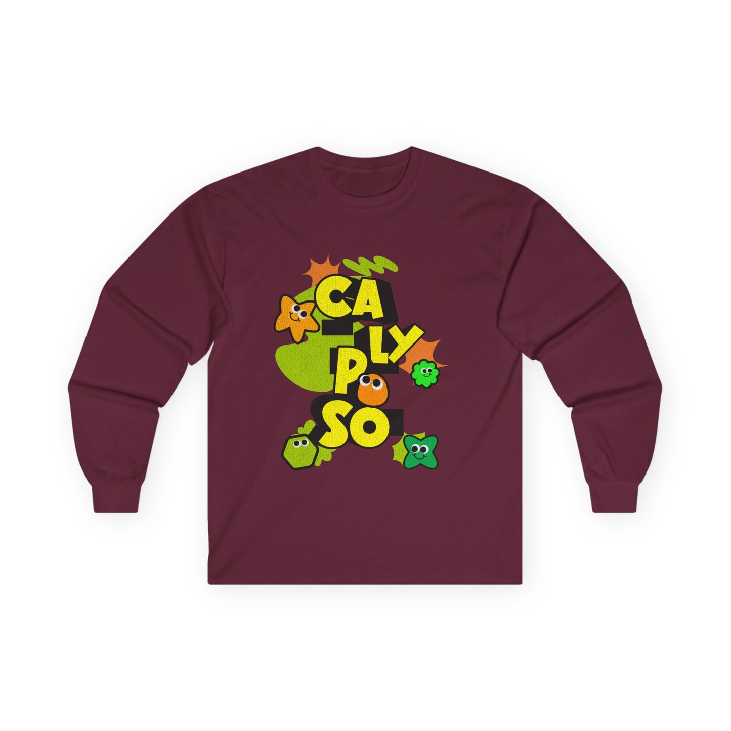 Calypso Long Sleeve Tee | Casual Summer Top, Gift for Beach Lovers, Vacation Souvenir, Unisex Tee, Summer Wear