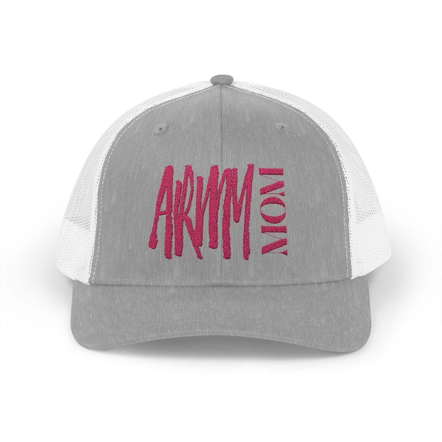 Army Mom Stylish Snapback Trucker Cap – Bold ‘ARMY NOW’ Design, Perfect for Fans