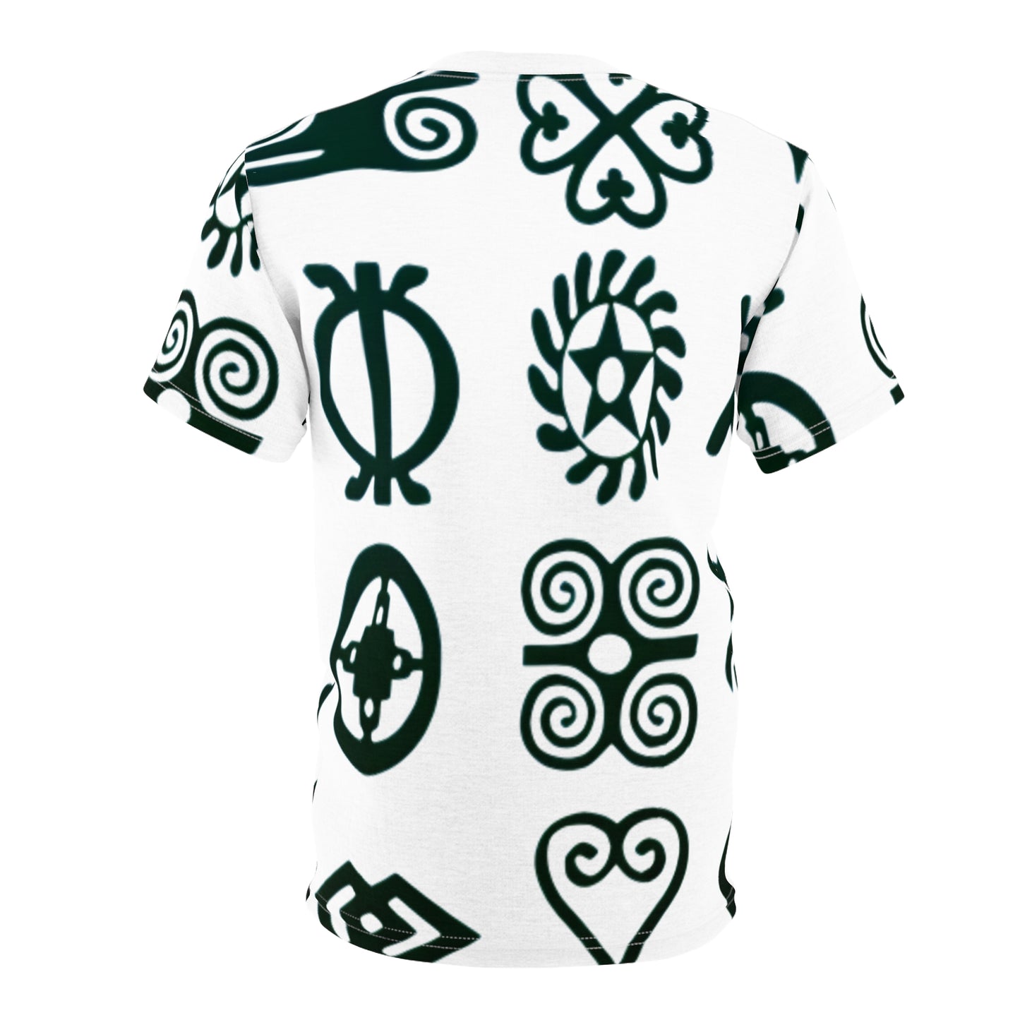 Abstract Design Unisex Tee - Unique Cut & Sew Graphic T-Shirt