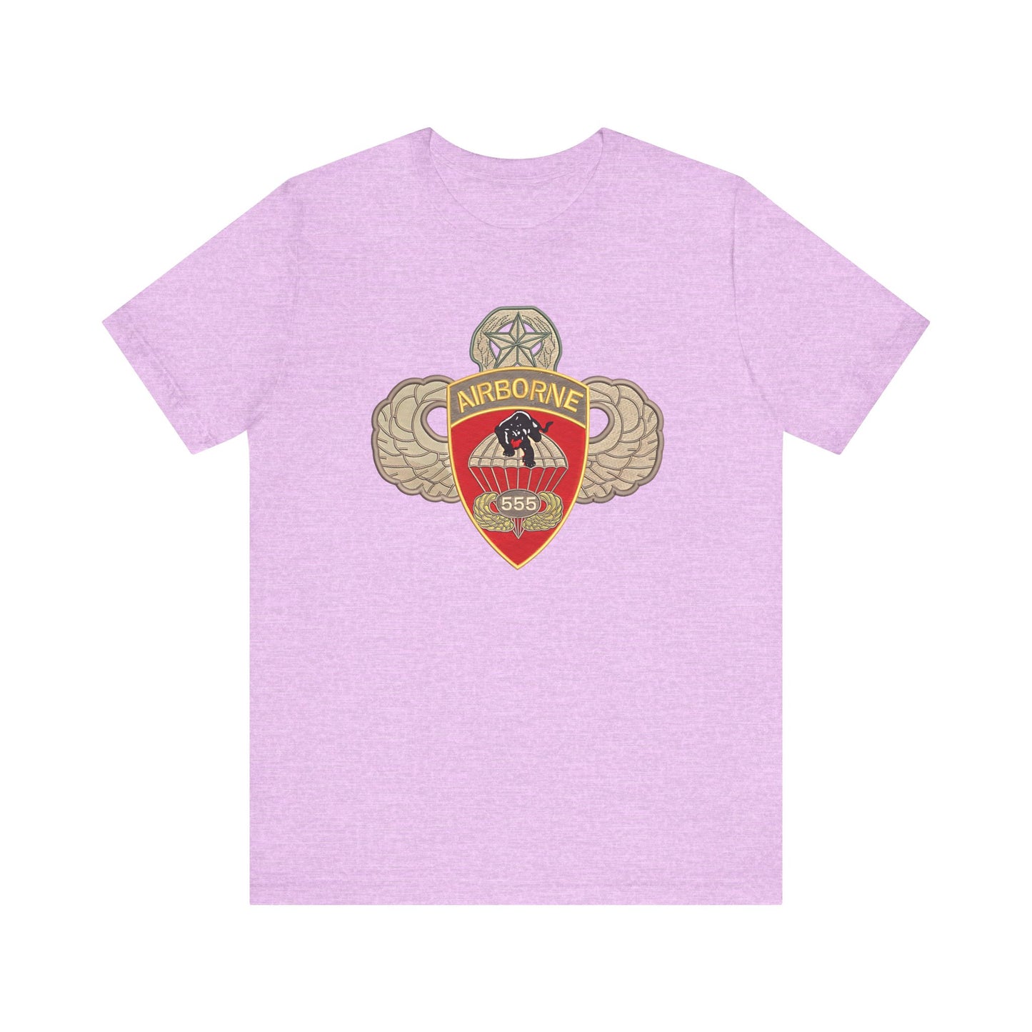 Airborne Spirit Unisex Tee, Military Appreciation Shirt, Casual Wear, Gift for Veterans, Patriotic T-Shirt
