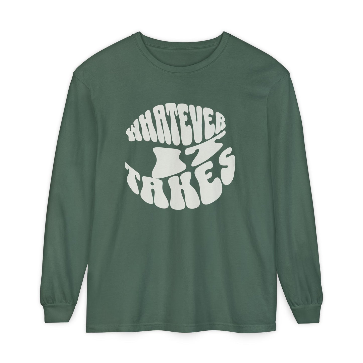 Comfortable Long Sleeve T-Shirt with Motivational Design | Unisex Casual Tee for Everyday Wear, Gift Idea, Relaxation, Outdoor Activities