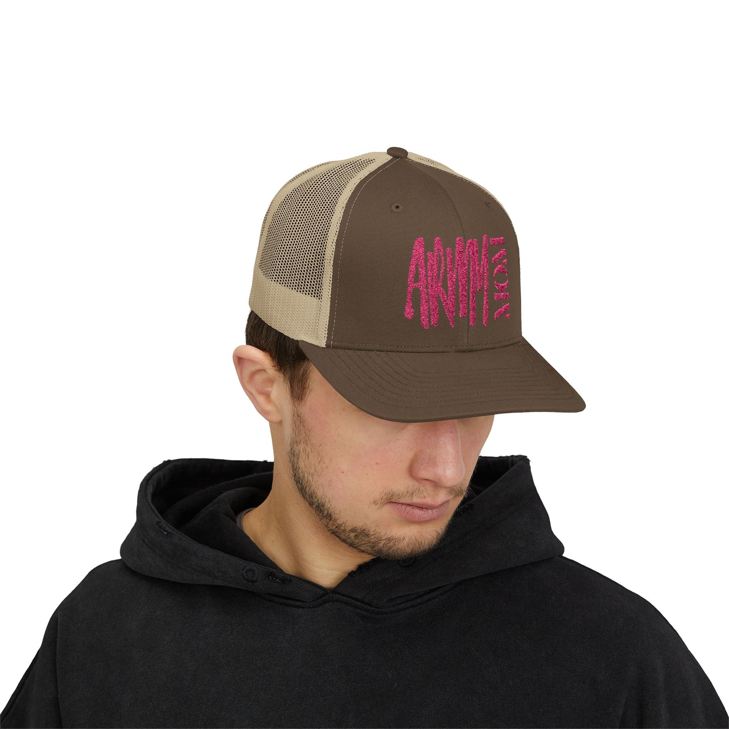 Army Mom Stylish Snapback Trucker Cap – Bold ‘ARMY NOW’ Design, Perfect for Fans