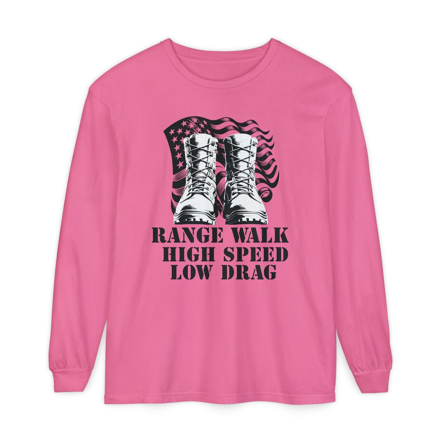 Unisex Garment-dyed Long Sleeve T-Shirt