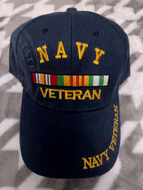 Navy Veteran Military Cap