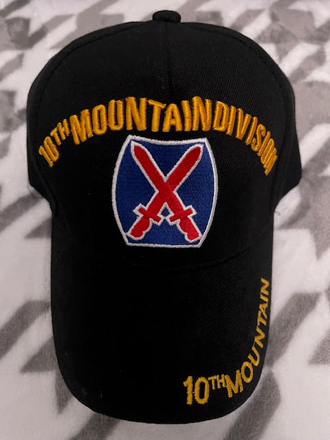 10th Mountain Division Military Cap