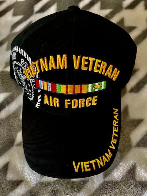 Vietnam Veteran Air Force Military Cap