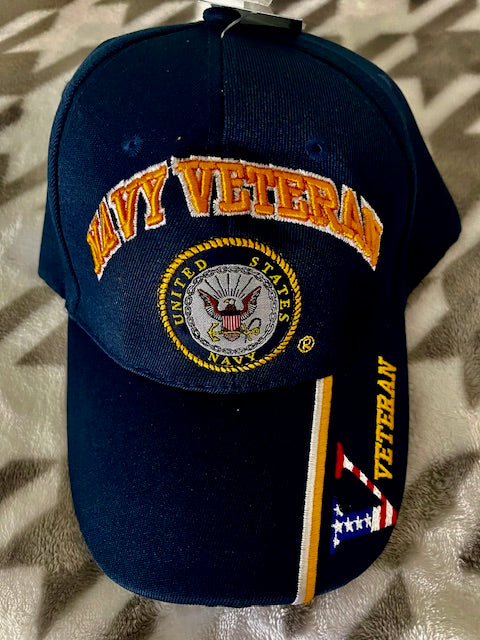 US Navy Veteran Military Cap