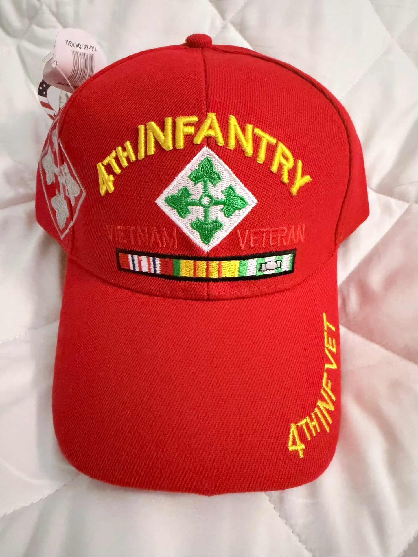 4th Infantry Vietnam Veteran Cap