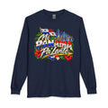 Mi Panama Pa'lante Long Sleeve Shirt — Panama City Skyline & Flag Tee
