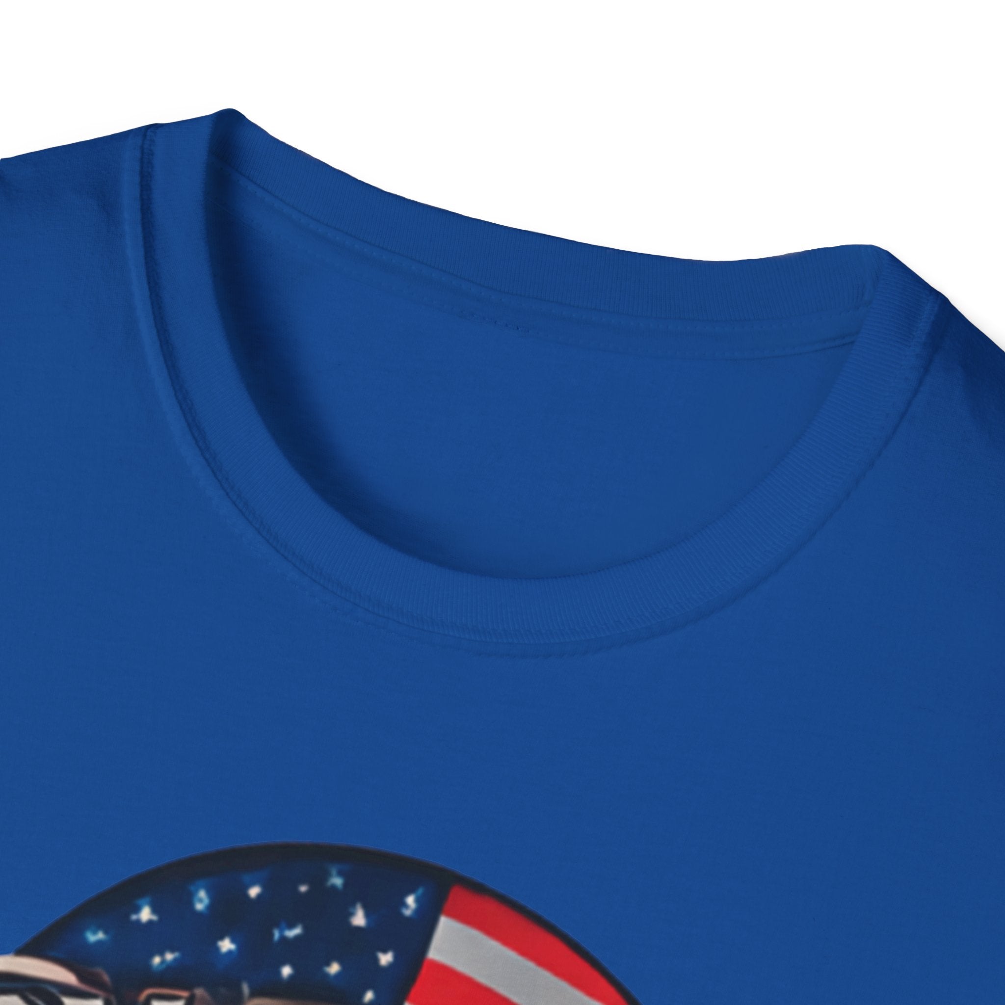 On D'Art Fly T-Shirt — Patriotic Eagle Graphic Tee