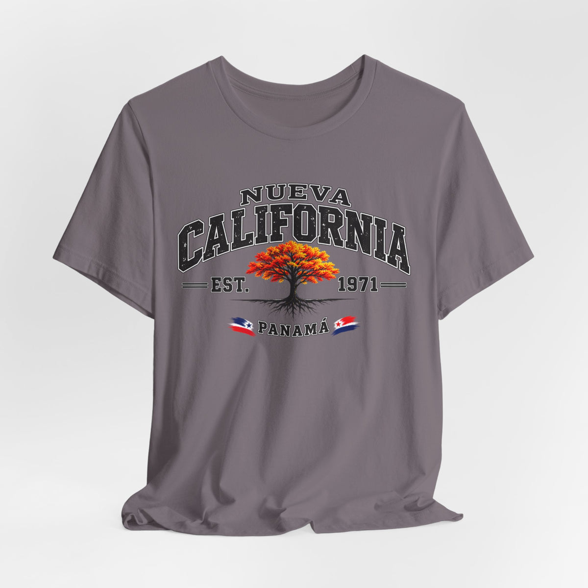 Nueva California Panama Tee – Retro 'Est. 1971' Vintage Tree T-Shirt