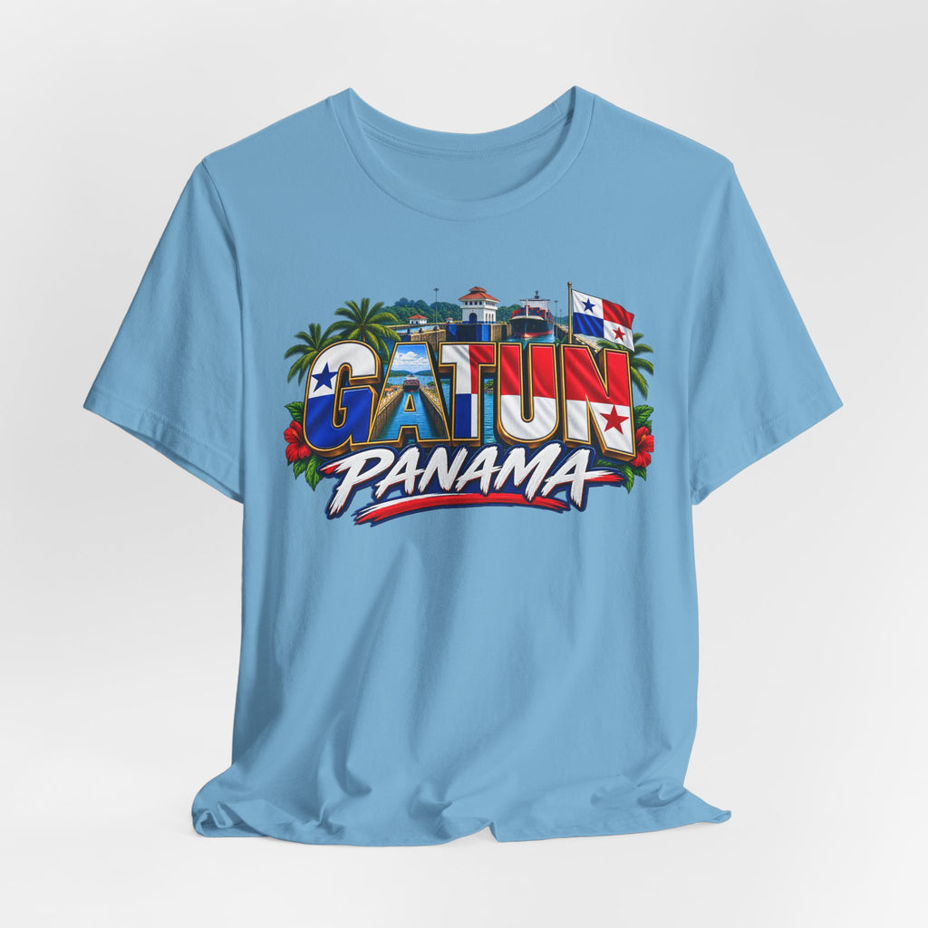 Gatun Panama Graphic Tee – Tropical Canal Town Souvenir T-Shirt