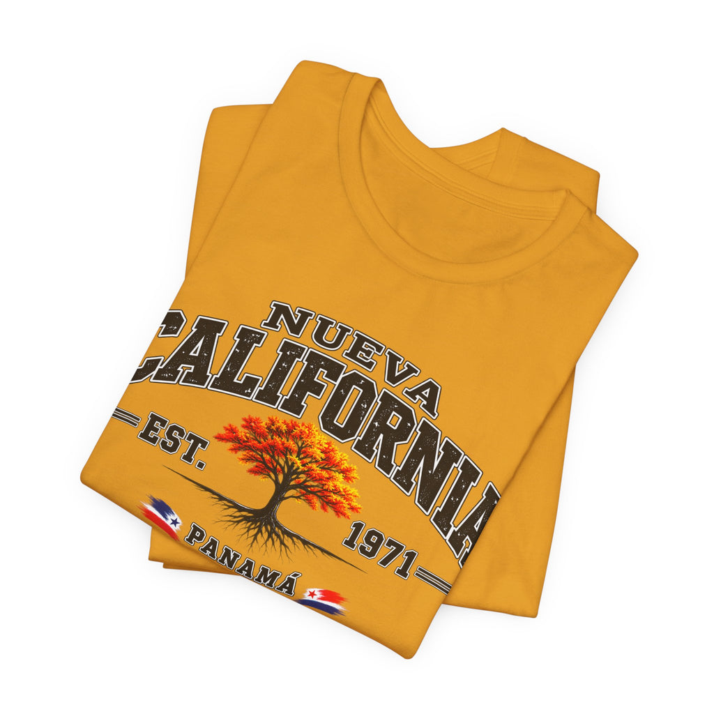 Nueva California Panama Tee – Retro 'Est. 1971' Vintage Tree T-Shirt
