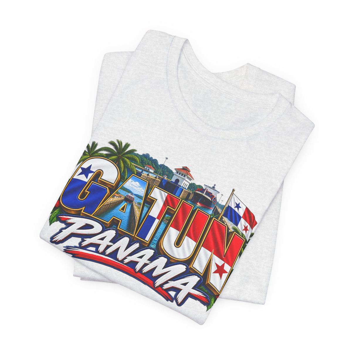 Gatun Panama Graphic Tee – Tropical Canal Town Souvenir T-Shirt