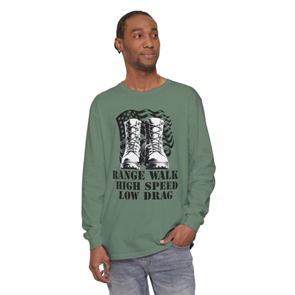 Unisex Garment-dyed Long Sleeve T-Shirt