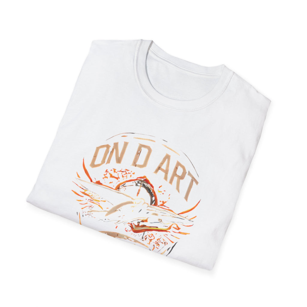 Fly Fishing T-Shirt — 'On D' Art Fly' Vintage Angler Graphic Tee