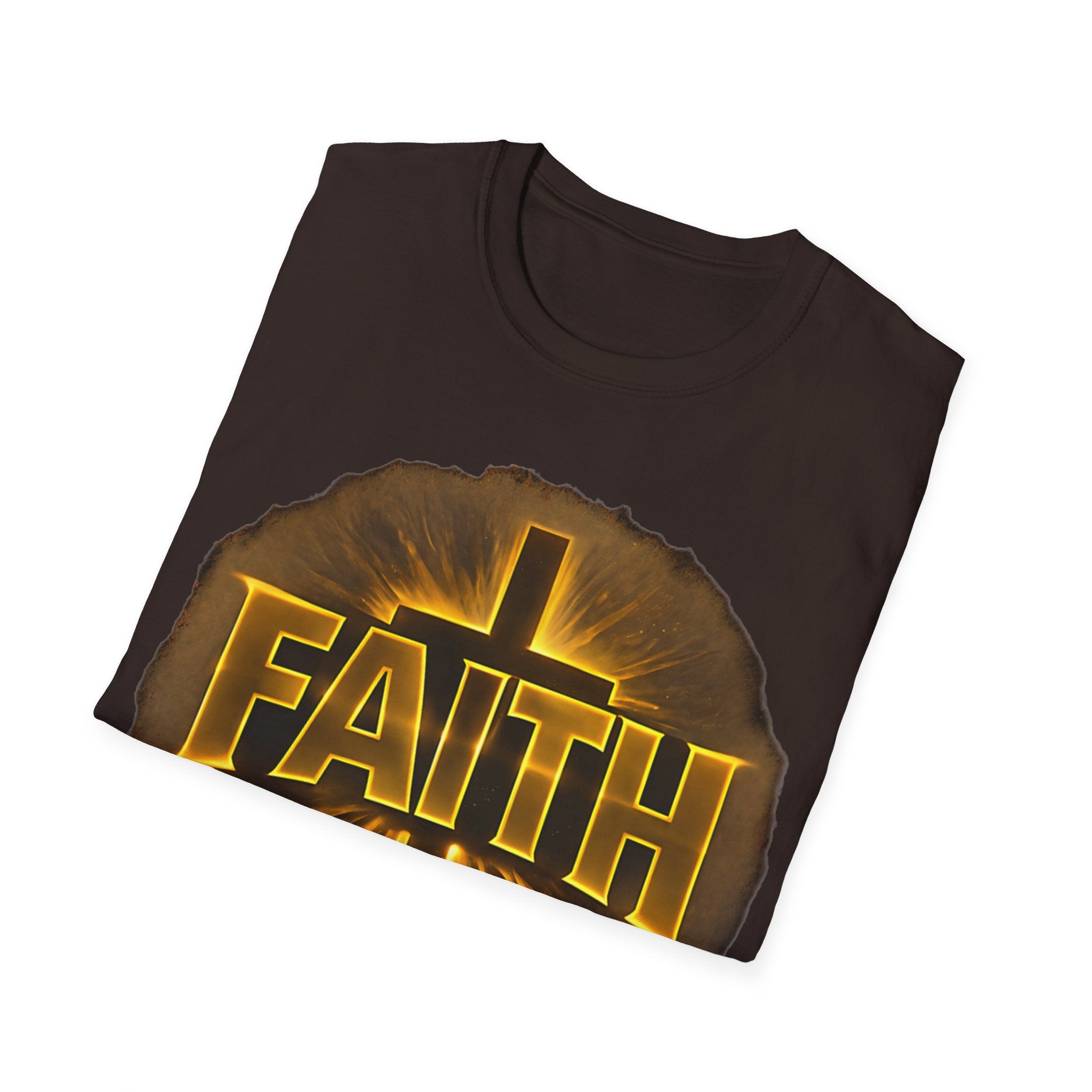 Faith Cross T‑Shirt – Hebrews 11:1 Inspirational Christian Tee