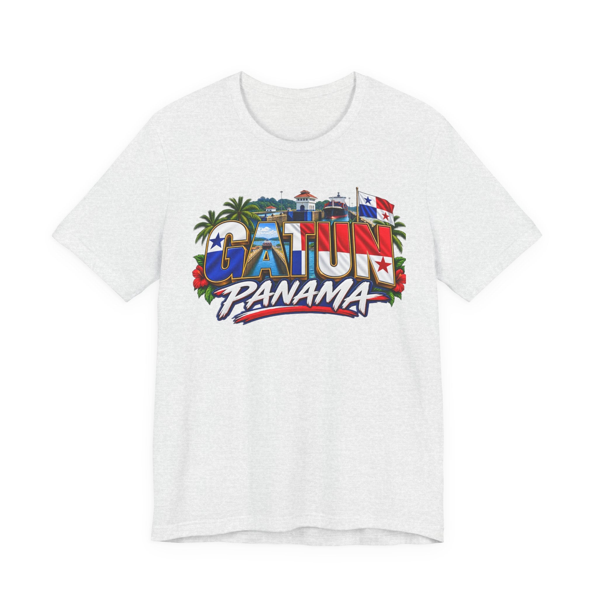 Gatun Panama Graphic Tee – Tropical Canal Town Souvenir T-Shirt