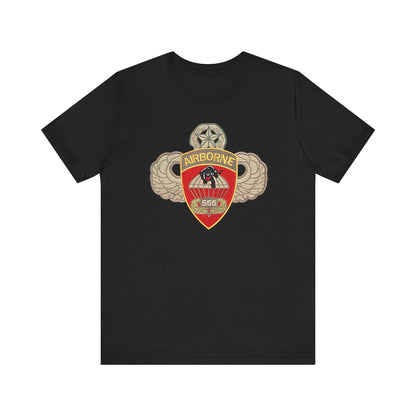 Airborne Spirit Unisex Tee, Military Appreciation Shirt, Casual Wear, Gift for Veterans, Patriotic T-Shirt
