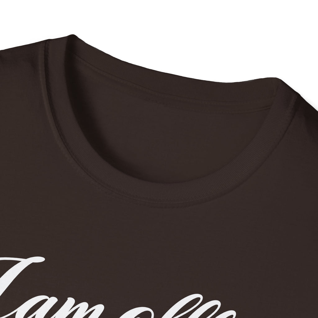 I Am Offline T-Shirt — Relaxed Script Graphic Tee for Digital Detox