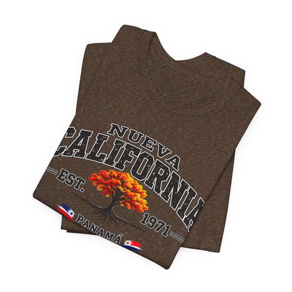 Nueva California Panama Tee – Retro 'Est. 1971' Vintage Tree T-Shirt