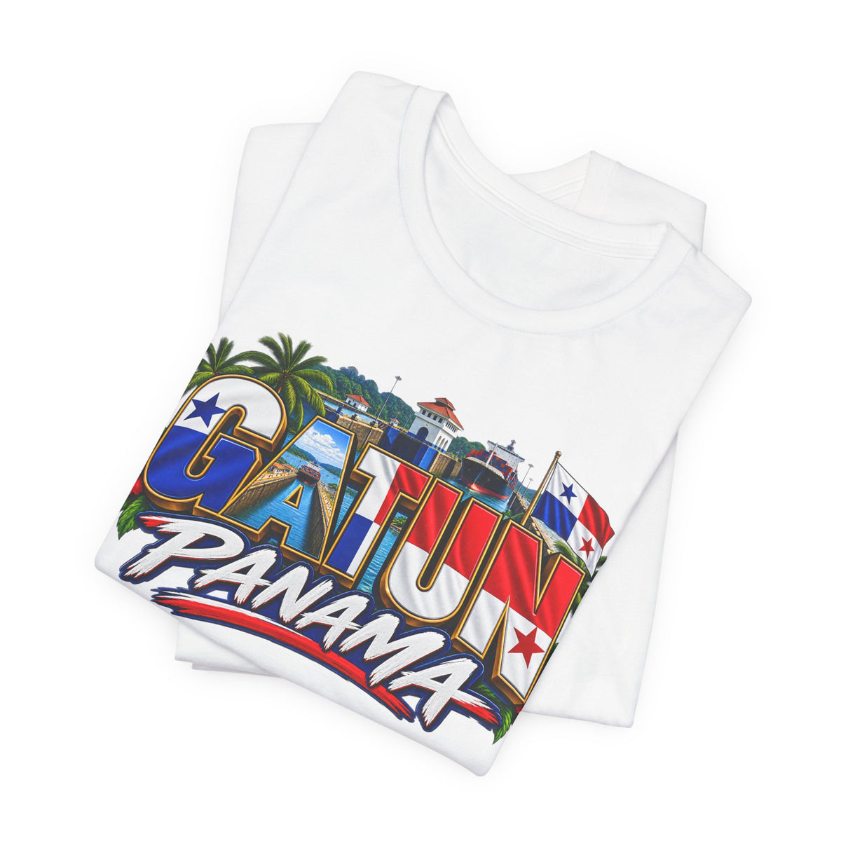 Gatun Panama Graphic Tee – Tropical Canal Town Souvenir T-Shirt