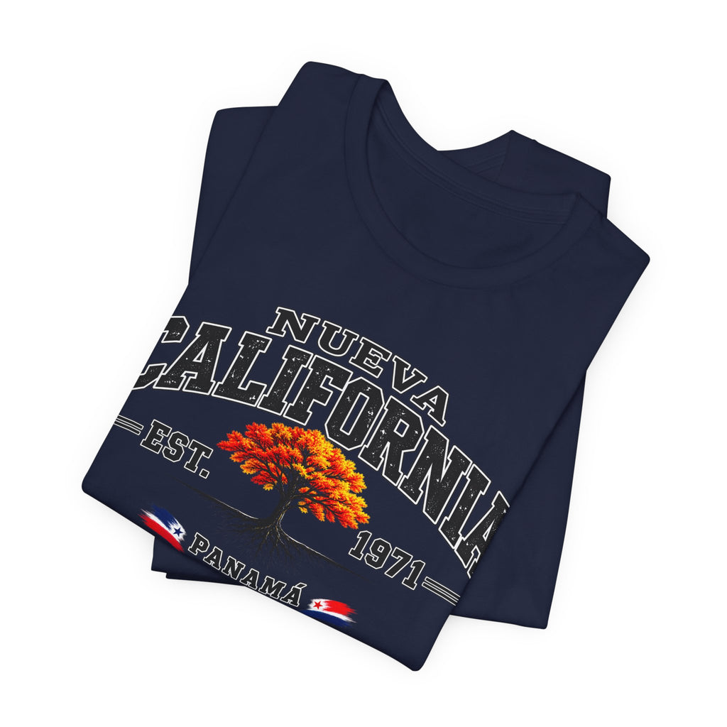 Nueva California Panama Tee – Retro 'Est. 1971' Vintage Tree T-Shirt
