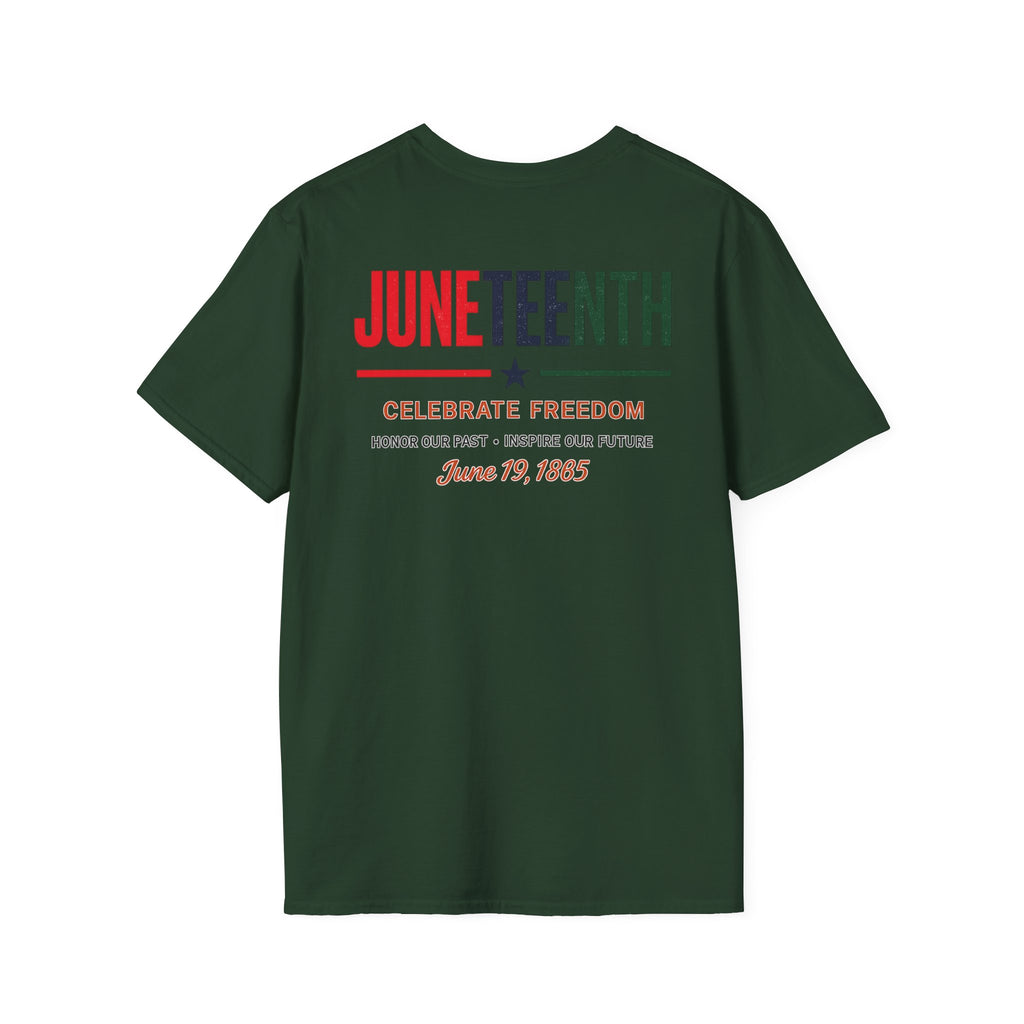 Juneteenth Celebration T-Shirt — Juneteenth Flag Design (June 19, 1865)