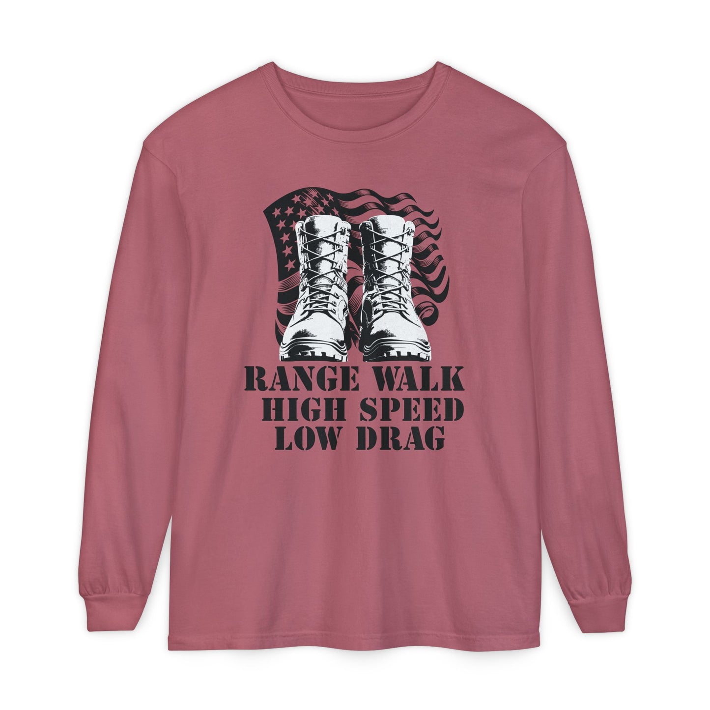 Unisex Garment-dyed Long Sleeve T-Shirt