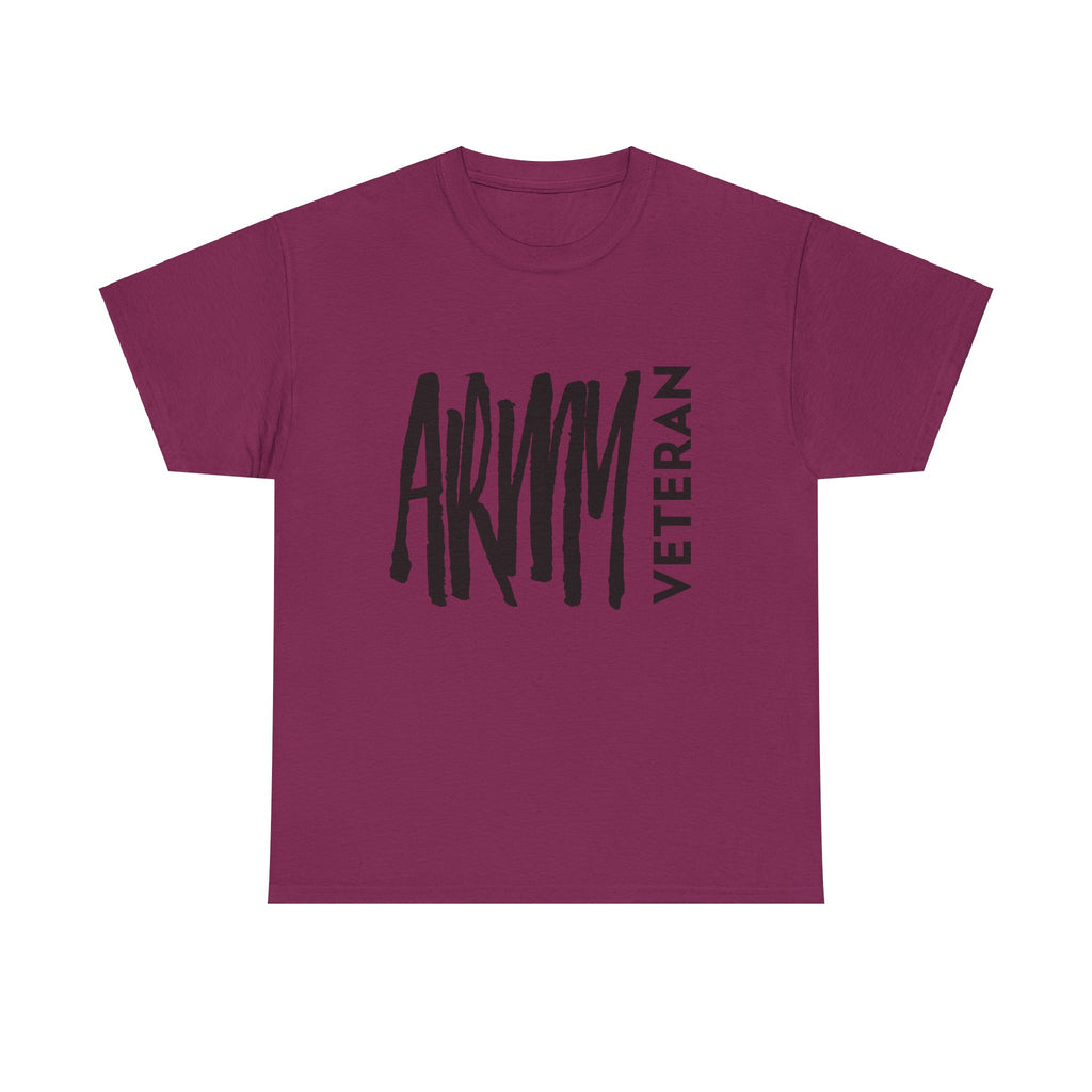 Army Veteran Unisex Heavy Cotton Tee