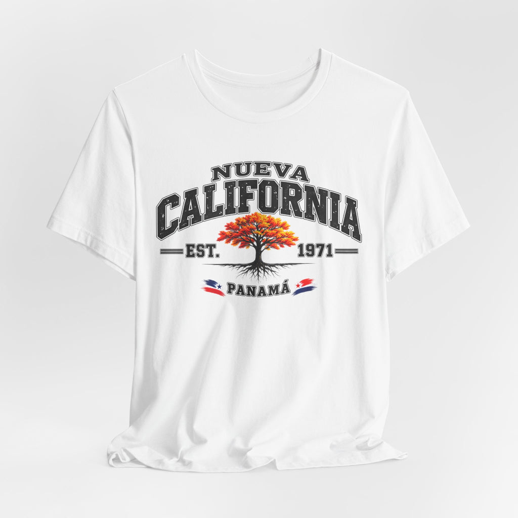 Nueva California Panama Tee – Retro 'Est. 1971' Vintage Tree T-Shirt