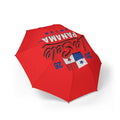 Panama Flag Foldable Umbrella – Travel-Friendly Semi-Automatic Rain Canopy
