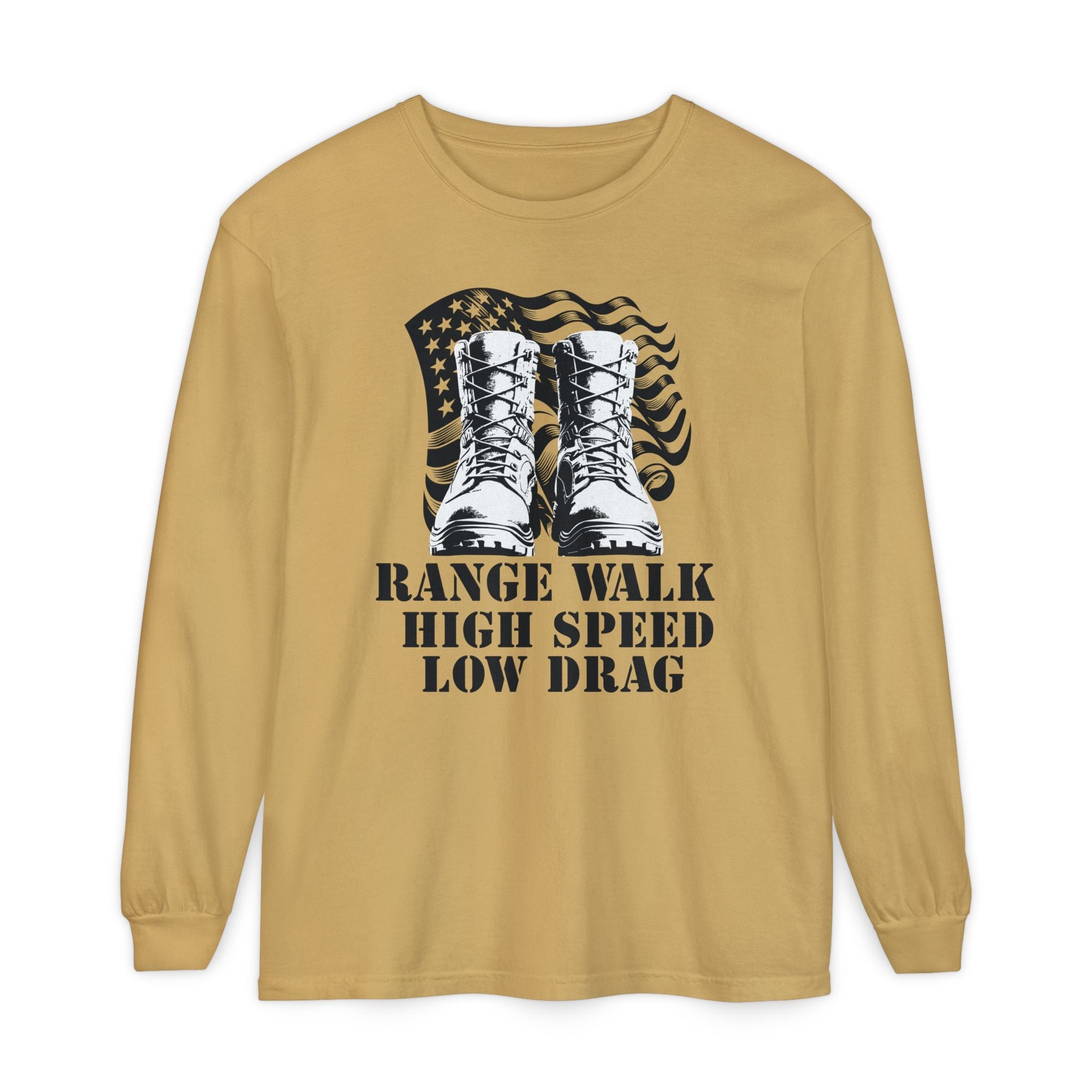 Unisex Garment-dyed Long Sleeve T-Shirt
