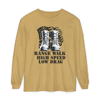 Unisex Garment-dyed Long Sleeve T-Shirt