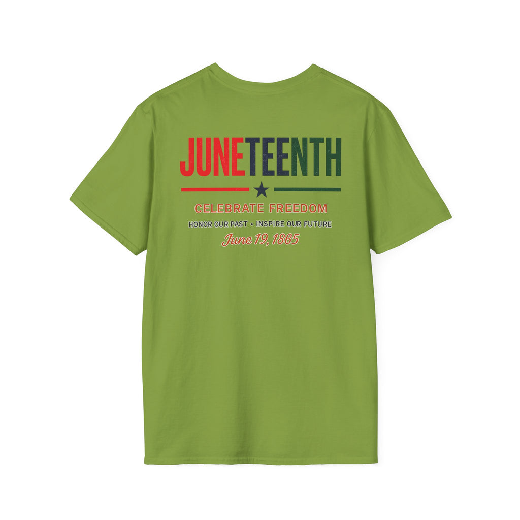 Juneteenth Celebration T-Shirt — Juneteenth Flag Design (June 19, 1865)