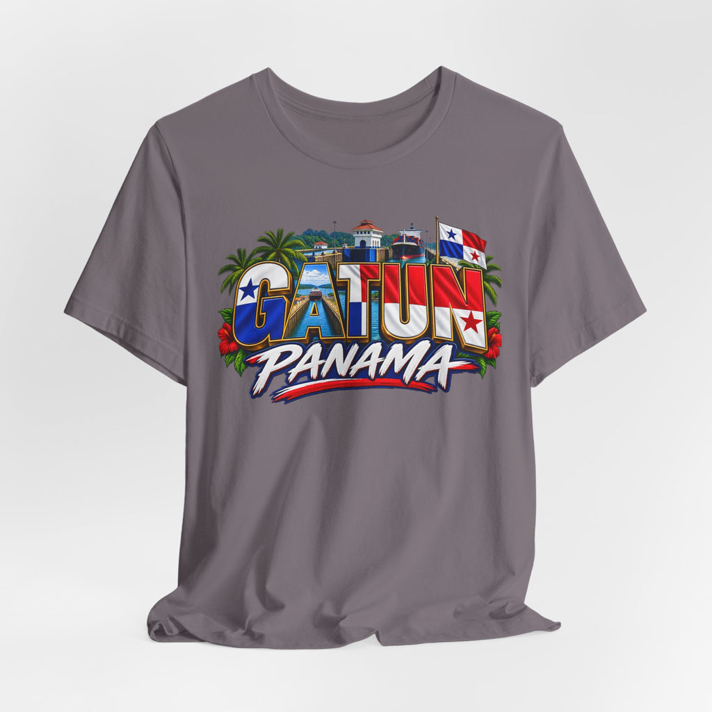 Gatun Panama Graphic Tee – Tropical Canal Town Souvenir T-Shirt